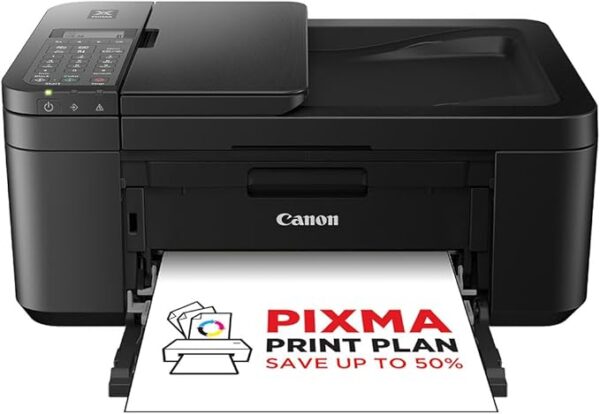 Canon PIXMA TR4750i Wireless Colour 4-in-1 Inkjet Photo Printer - A4 Print, Copy, Scan, Fax, Wi-Fi | ADF, 2 Sided-Print | PIXMA Print Plan | Home and Office