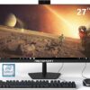 woynsz All-in-one PC Desktop Computer Gaming Desktop PC 27 inch FHD with Core i7-4785T(Up to 3.20Ghz) 16GB RAM,512GB SSD,With Front Webcam Dual Band Wi-Fi,Bluetooth 4.2 Wired Mouse and Keyboard Black - Image 6