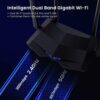 Tenda AC10U AC1200 Dual Band Gigabit Wireless Cable Router, a USB 2.0 Port, MU-MIMO, 4 Gigabit LAN Ports, 867Mbps/5 GHz+ 300Mbps /2.4GHz, Support VPN Server, WiFi Schedule, Power-saving - Image 4