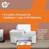 HP DeskJet 4120e All in One Colour Printer with 6 months of Instant Ink Included with HP+, 35 Page Automatic Document Feeder, White - Image 3