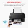 Canon PIXMA TS3550i 3-In-1 Wireless Home Office Printer, Copier, & Scanner - PIXMA Print Plan Compatible - Borderless Photo Printing - Wireless & Smartphone Print/Scan via Cloud Storage (Black) - Image 4