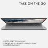 Lenovo IdeaPad 1 | 15 inch Full HD Laptop | Intel Pentium Silver N5030 | 4GB RAM | 128GB SSD | Windows 11 Home in S mode | Cloud Grey - Image 4