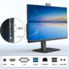 All-in-One PC Computer Desktop PC 27inch All-in-One Computer Rotatable Screen With Core i7(Up to 3.20Ghz),512GB SSD 16GB RAM With Front Webcam Supporting Dual-band Wi-Fi 2.4G/5.2G Bluetooth 4.2, Black - Image 3